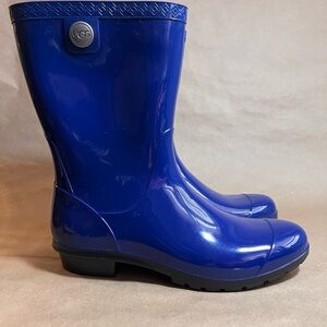 UGG Shiny Blue Boots